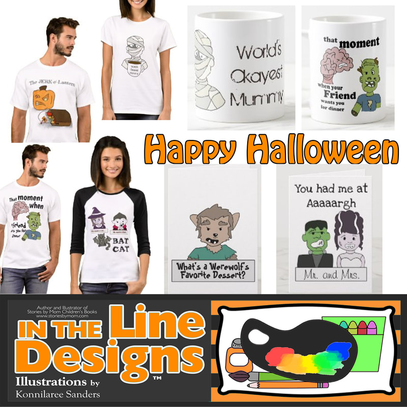 Halloween Products from In the Line Desgins on #Zazzle