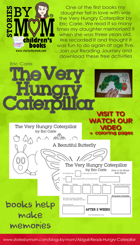 Stories by Mom Presents the Very Hungry Caterpillar. Join us in our reading journey #storiesbymom #kidstuff #reading #coloringpages #theveryhungrycaterpillar #books
