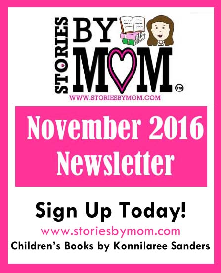 Stories By Mom children's books newsletter 11/16