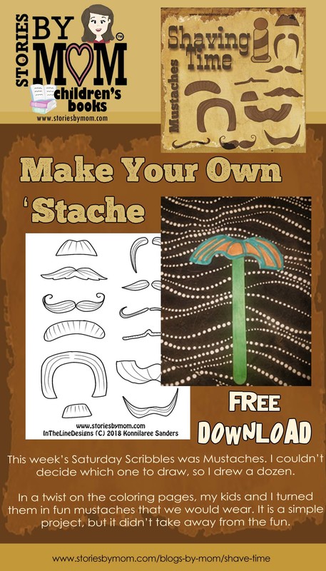 #mustaches #fun #coloringpage #shavetime #storiesbymom #kidstuff 